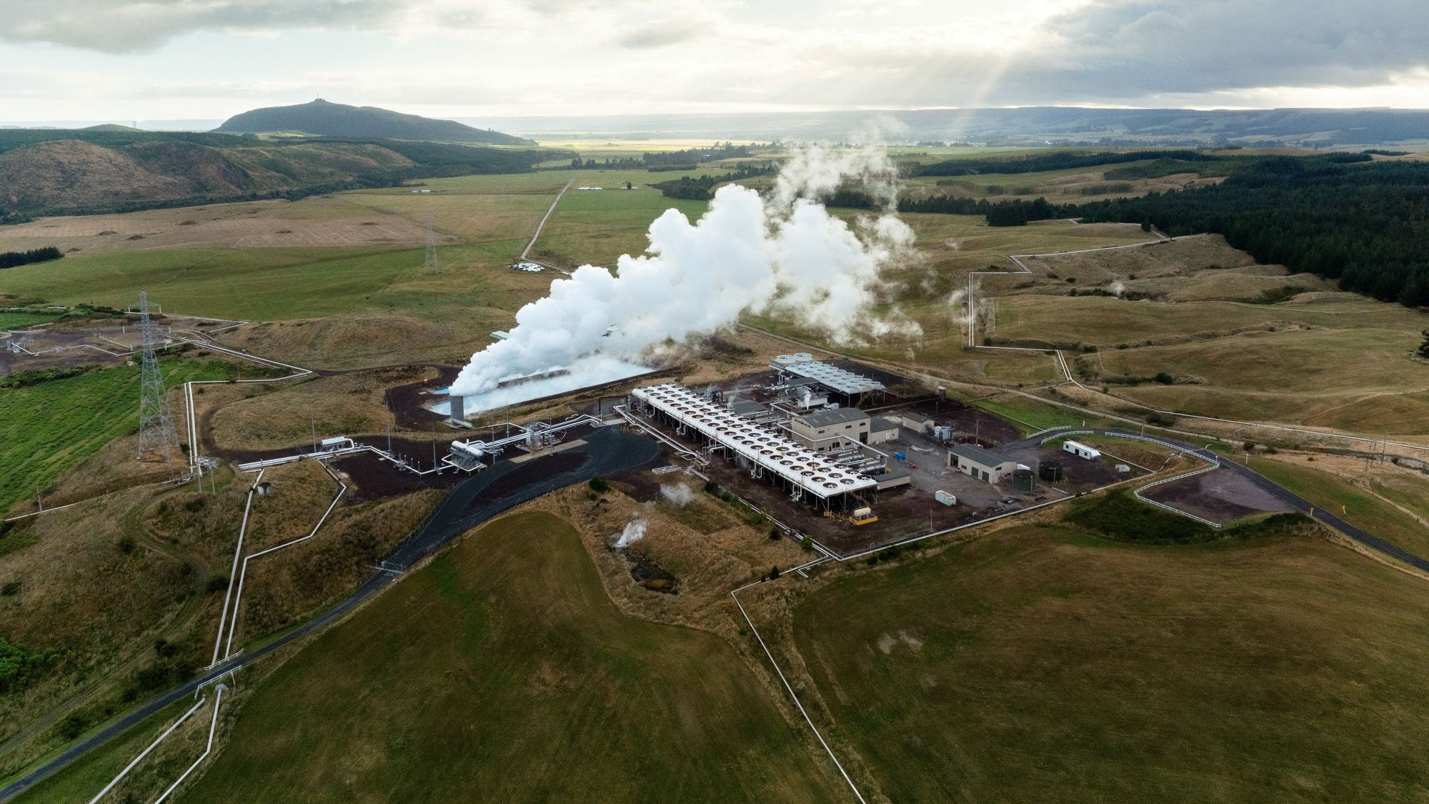 Rotokawa geothermal station